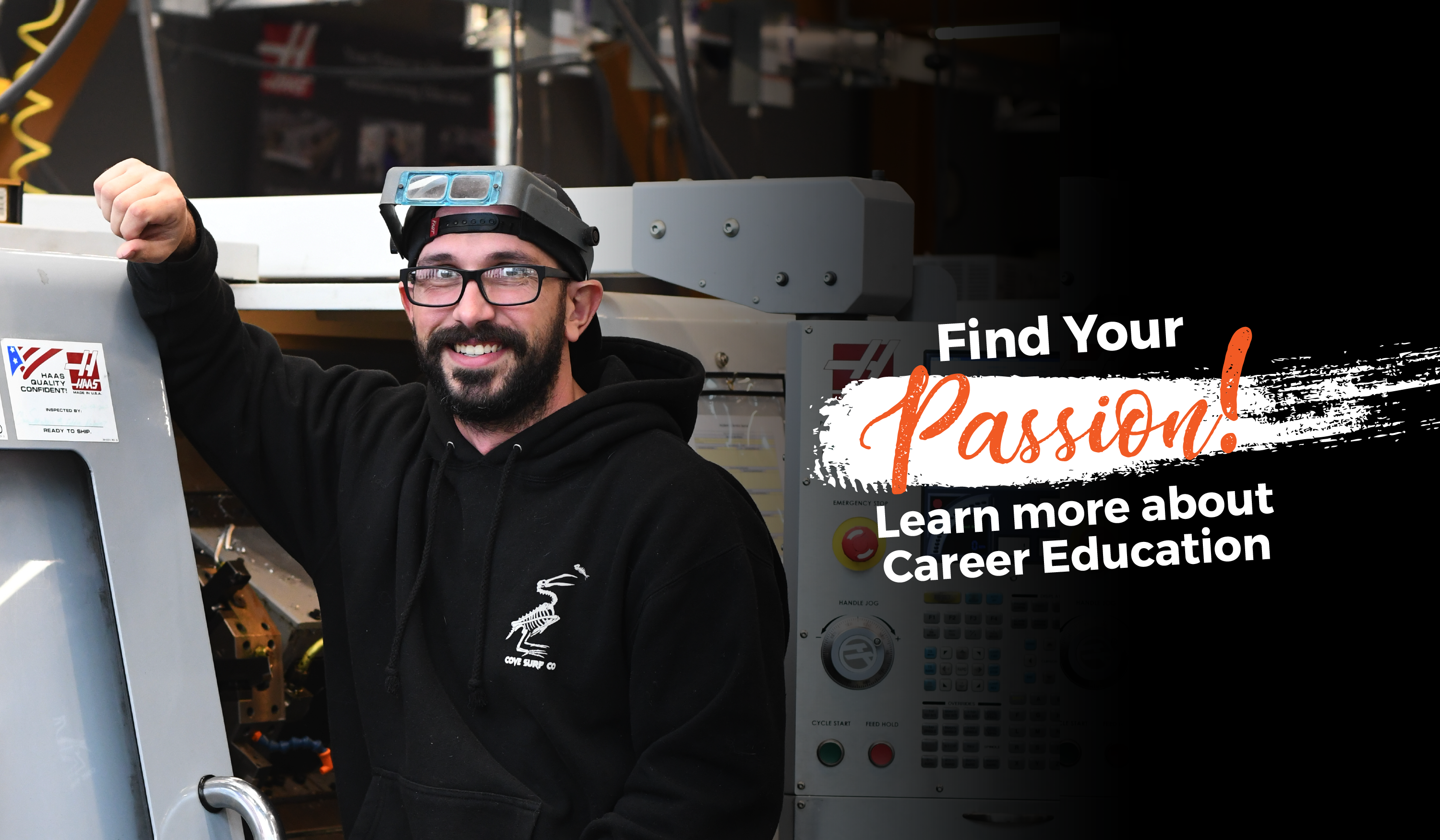 find your passion. learn more about career education