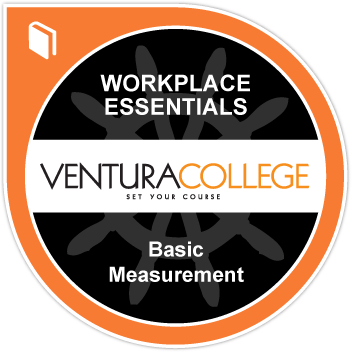 Basic Measurement Digital Badge - Click for more information