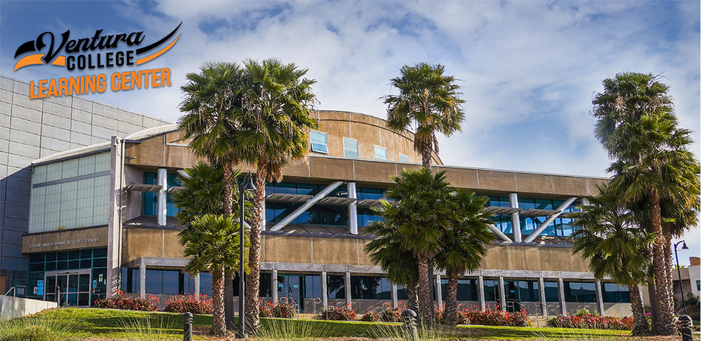 Ventura College Learning Center Building with Logo on top left corner