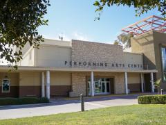 Performing Arts Center front entry