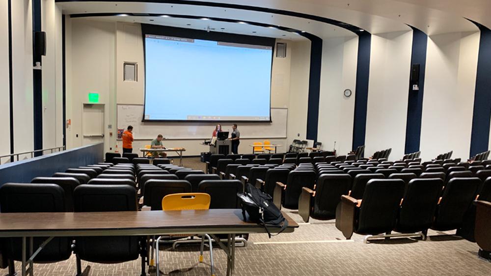 Applied Science Center lecture hall