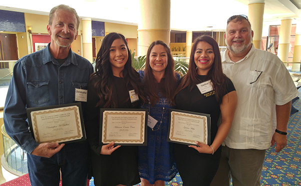 From Left to Right: Christopher McQuillan, Adrienne Eunice Cano, Olivia Long, Izamar Avila, Peder Nielsen.  (Not Present: Senin&nbsp;Ranasinghe)