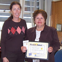 september 2005, Angie Marquez, Executive Assistant to the Pr