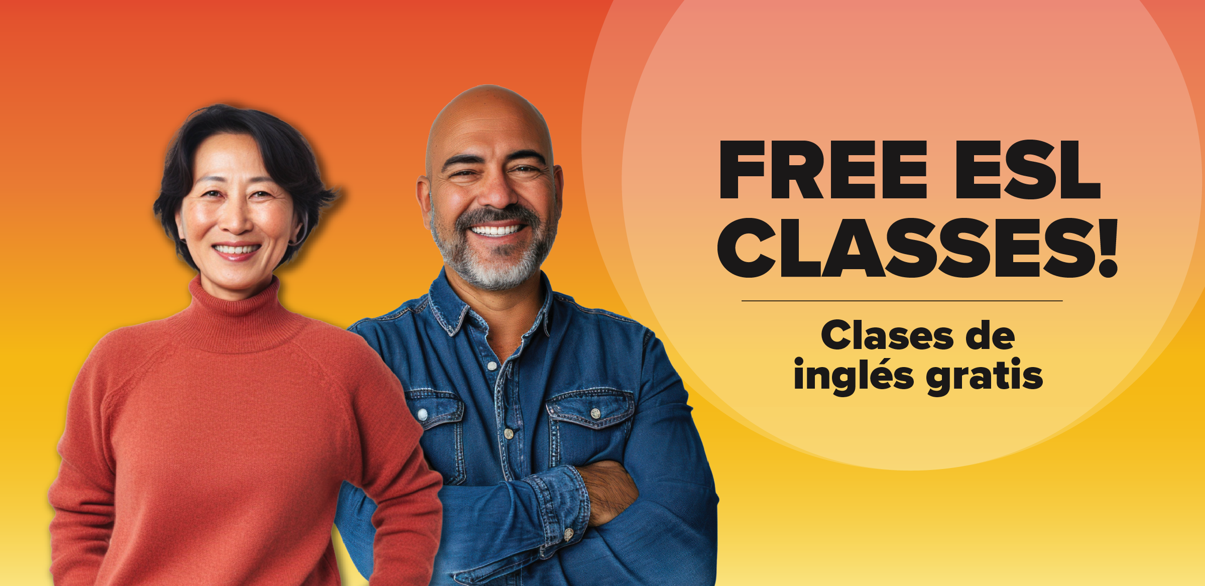 Free ESL classes clases de ingles gratis