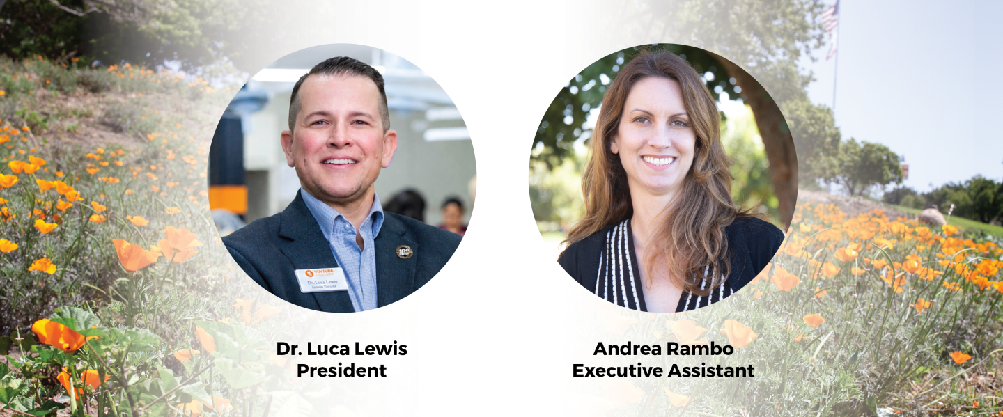 Dr. Luca Lewis president and andrea rambo executive assistant
