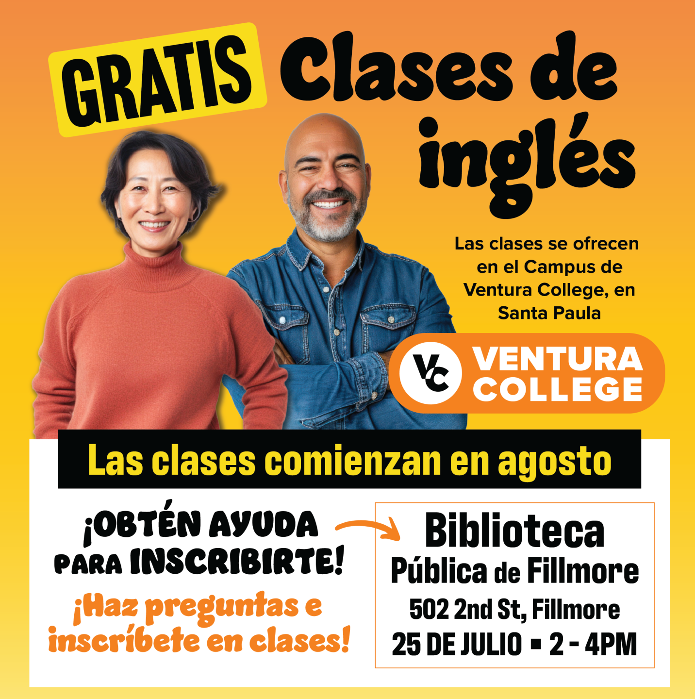 Gratis Clases de ingles