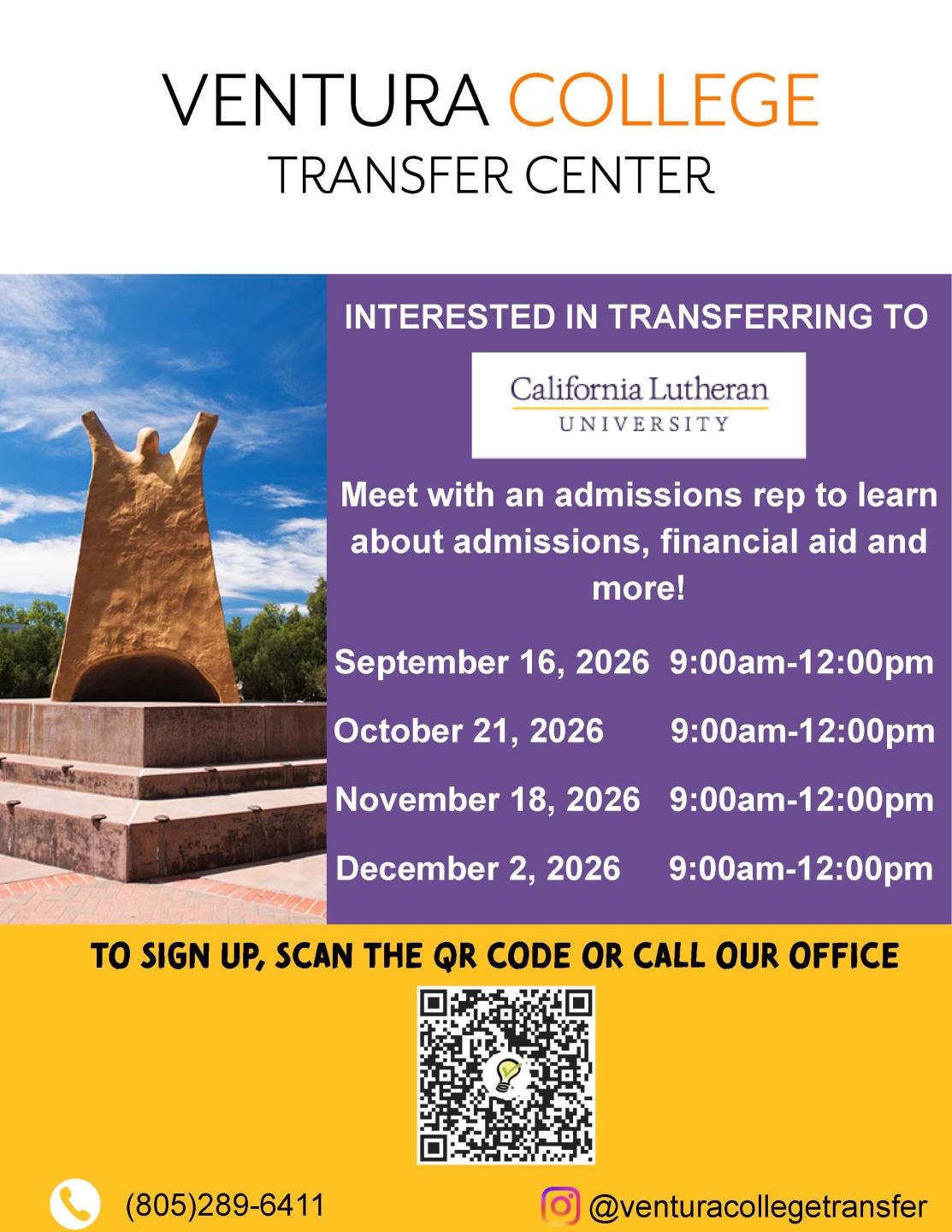 Sign up to meet with a CLU Representative