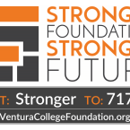 Stronger Foundation Stronger Future. Text "Stronger" to "71777". VenturaCollegeFoundation.org