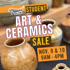 Ventura College Student Art and Ceramics Sale Nov 9 and 10 - from 9 am to 4 pm 