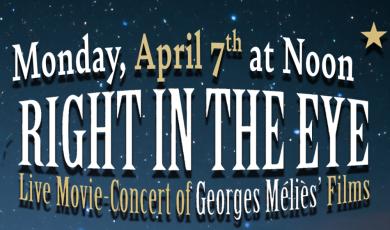 Monday April 7 Noon Right in the Eye Live Movie Concert Alolea  Laurel Project