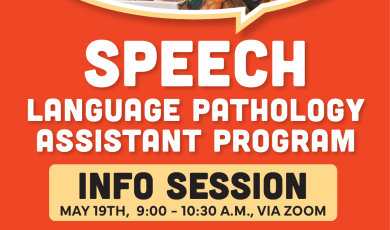 Ventura College Speech Language Pathology Assistant Program Info Session May19  - Man helping boy with speech