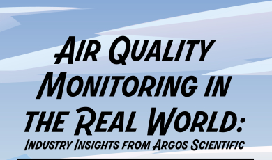 Air Quality Monitoring the in real world industry insights from argos scientific March 23 from 4:30- 6 p.m. with guest speakers Don Gamiles and Tarryn Jubeline (their images are included in graphics)