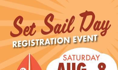 Set Sail Day Registration Event Saturday Aug 8