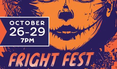 October 26-29 Fright Fest A Haunting in Ventura  - Ventura College logo