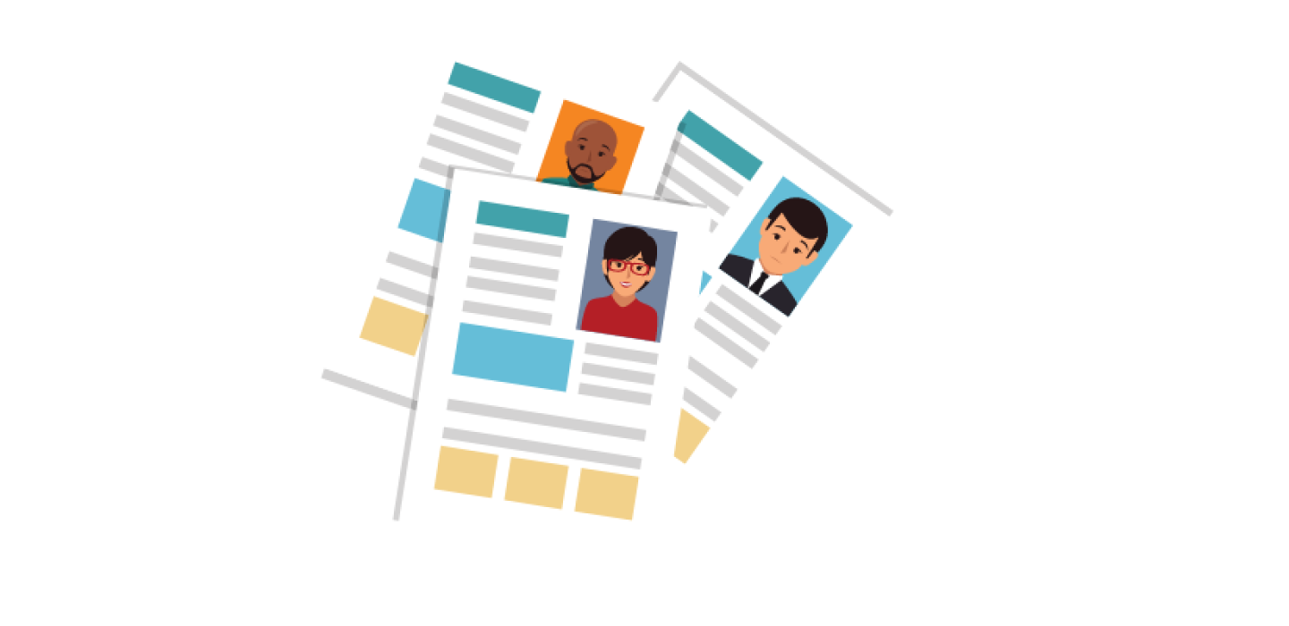 Resume Clip Art Small Banner