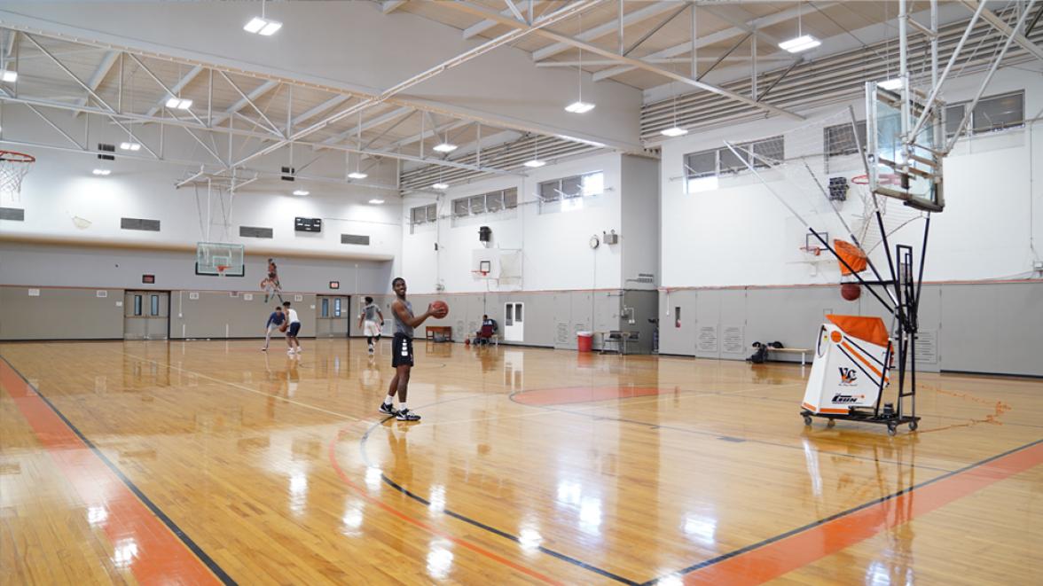 small gym courts