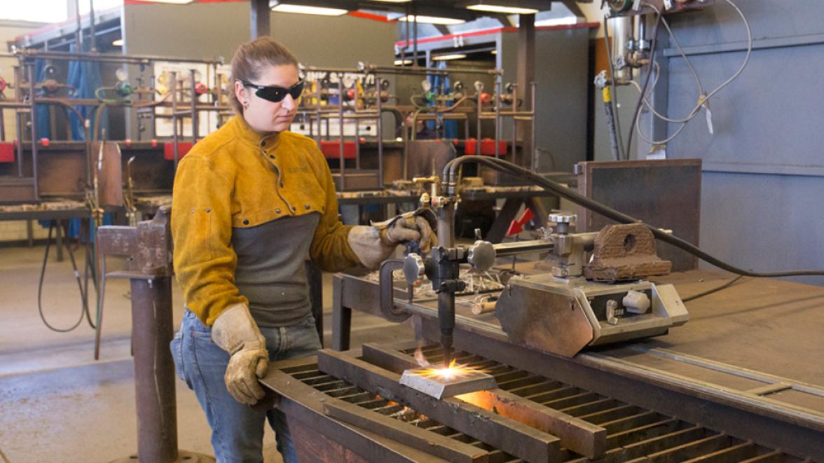 WAM welding building