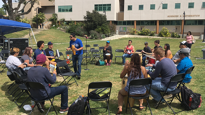 Drum Circle with Jahny Wallz