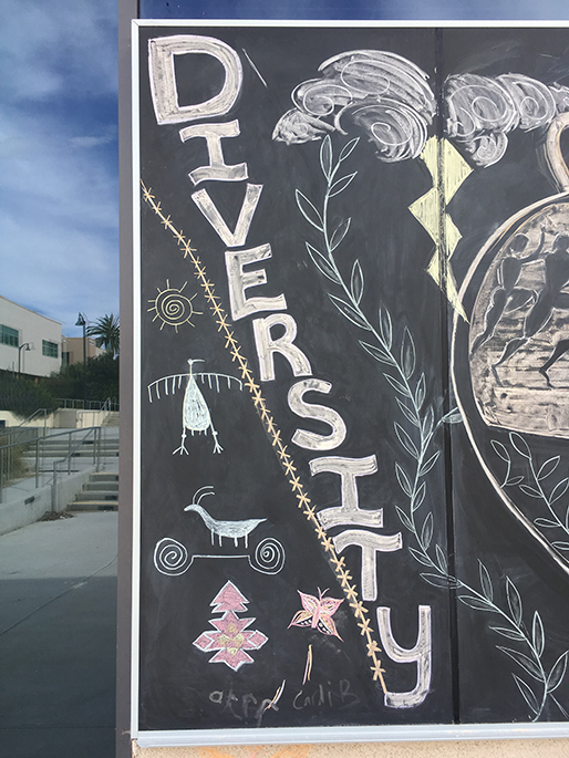 Diversity: Chalk Art