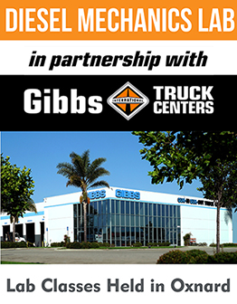 Diesel Mechanics Lab in Partnership with Gibbs Truck Centers