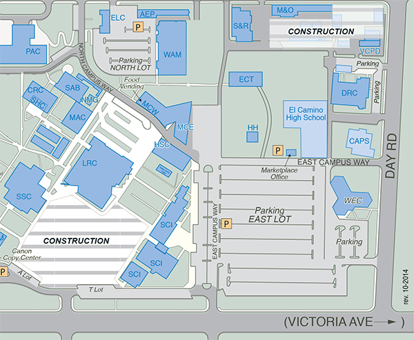 VC Map East Campus