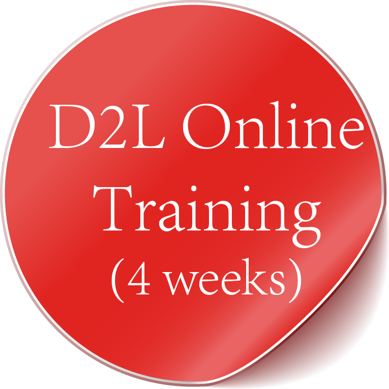 Click to sign up for online 4 week training class