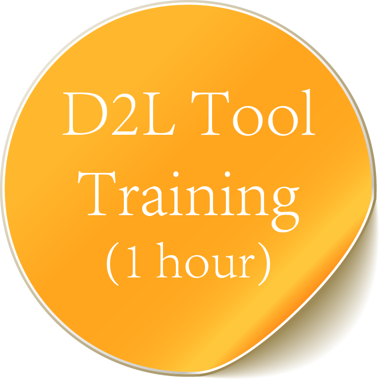 D2L Tool Training Button Information