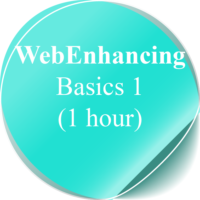 Web enhancement Training signup