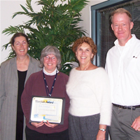 april 2006, billie sommars with dr. robin calote, nancy lath