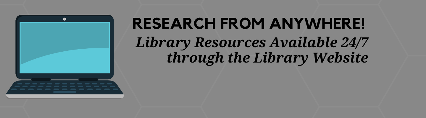 Library resources are available 24/7