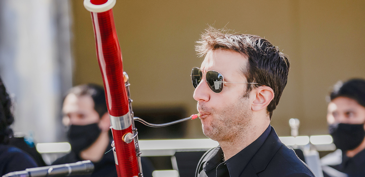 Nick Akdag, bassoon (Photo: Theotus Media)