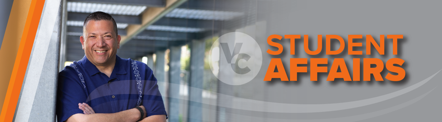 photo of Damien pena with text that reads Student Affairs