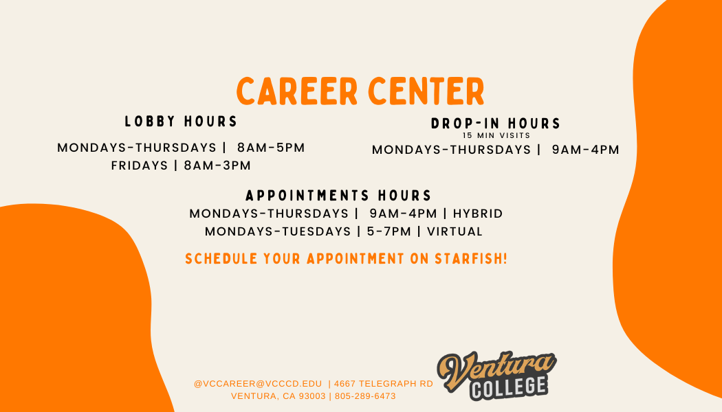 Center Hours for Fall 2022