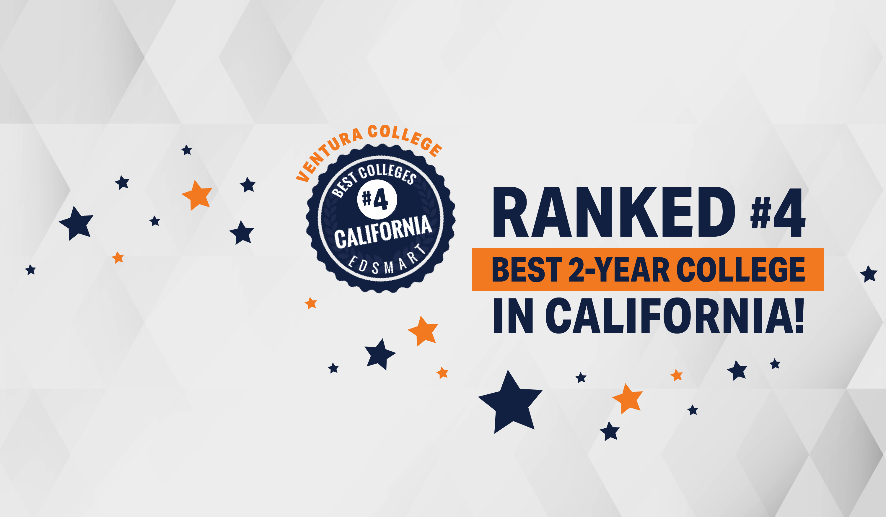 Ranked #4 Best 2-Year College in California!