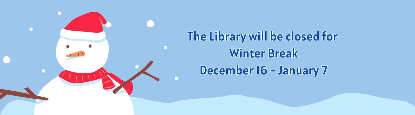 Winter Break Closure
