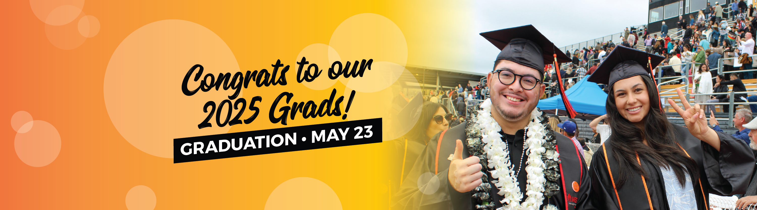 congrats to our 2025 grads! Graduation may 23