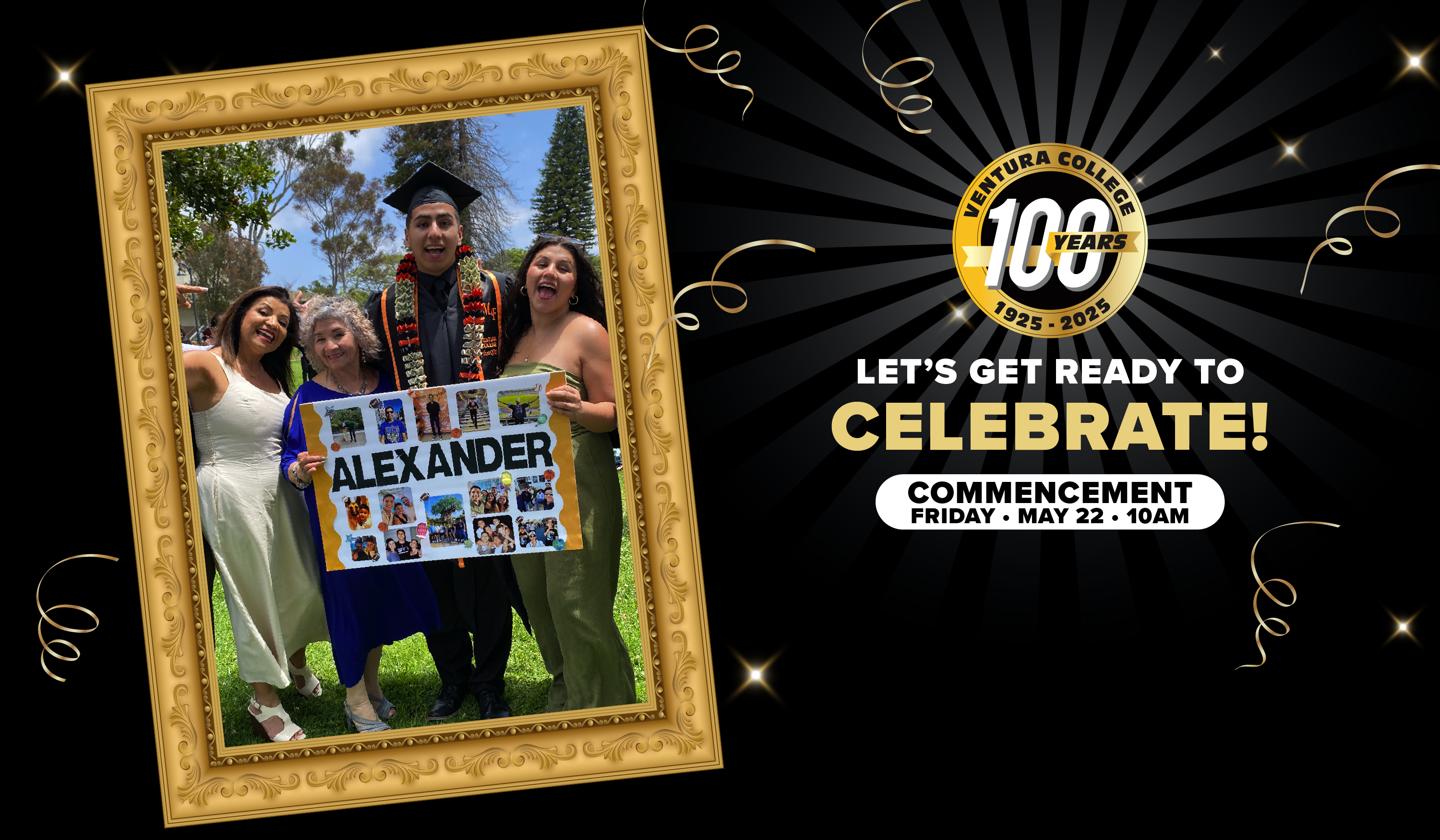 let's get ready to celebrate commencement friday may 22 at 10am