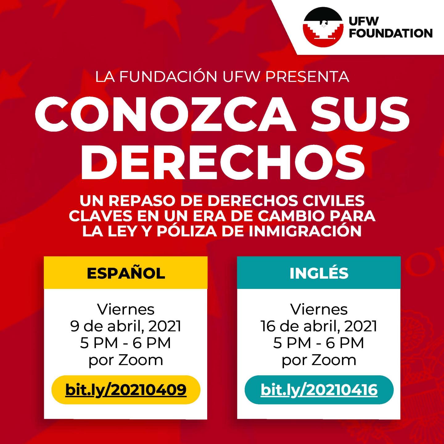 UFW Know Your Rights Presentation _ Spanish