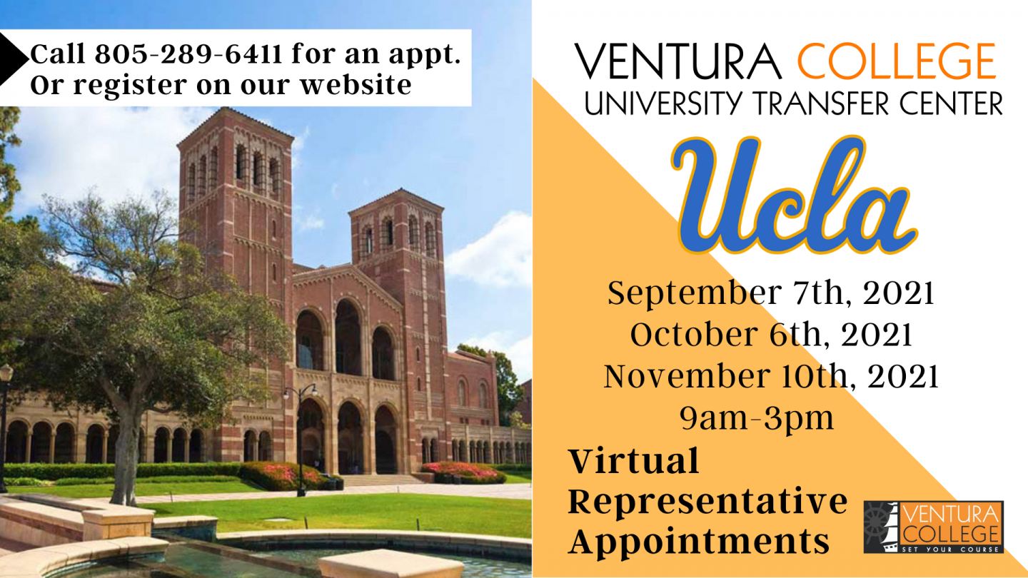 UCLA virtual rep visits for Fall 2021