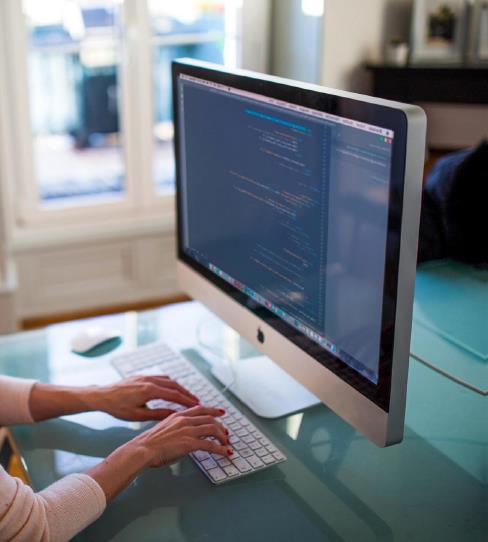 computer keyboard desk window