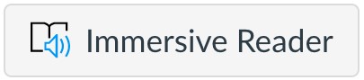 immersive reader, canvas, text to speech