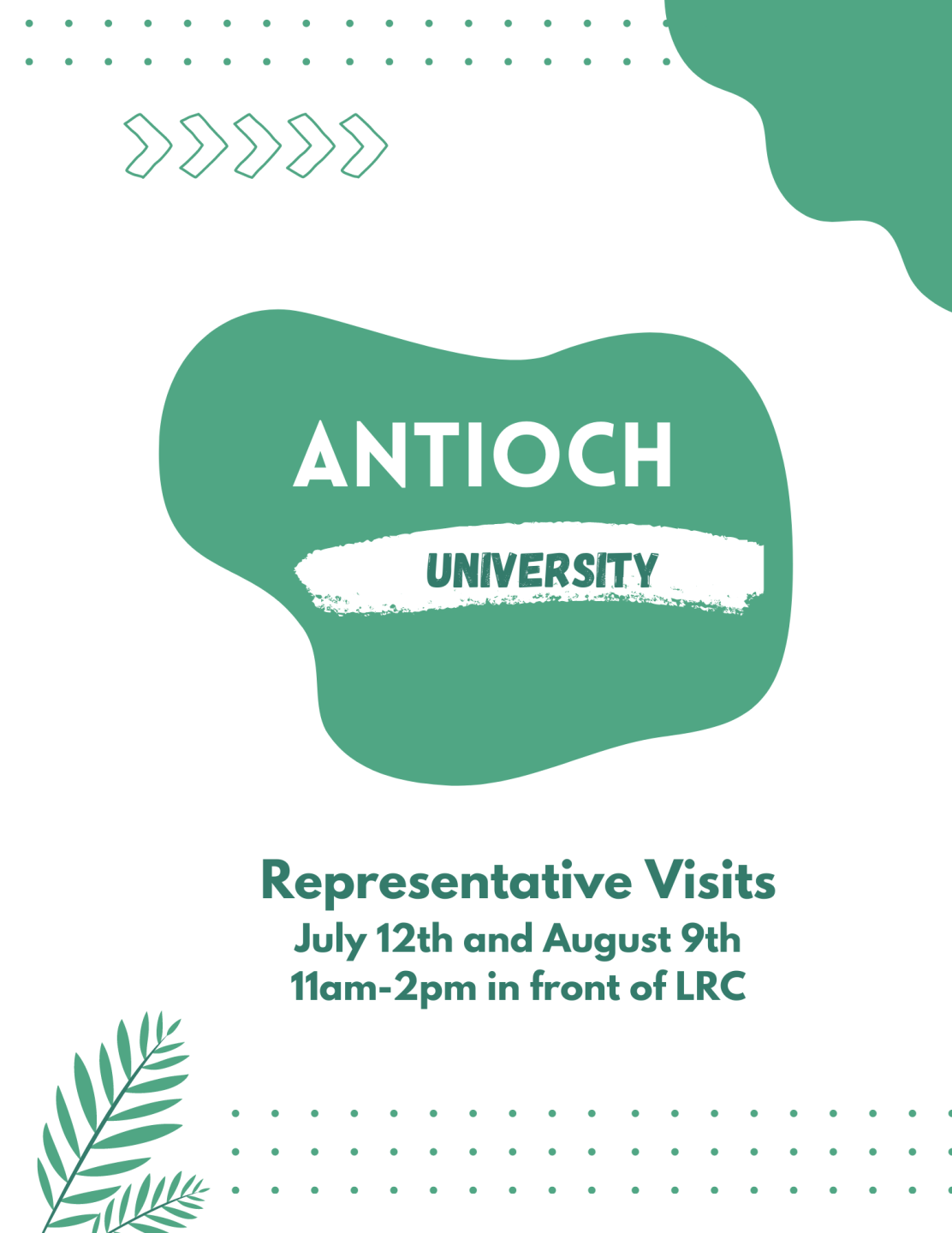 Antioch rep visit