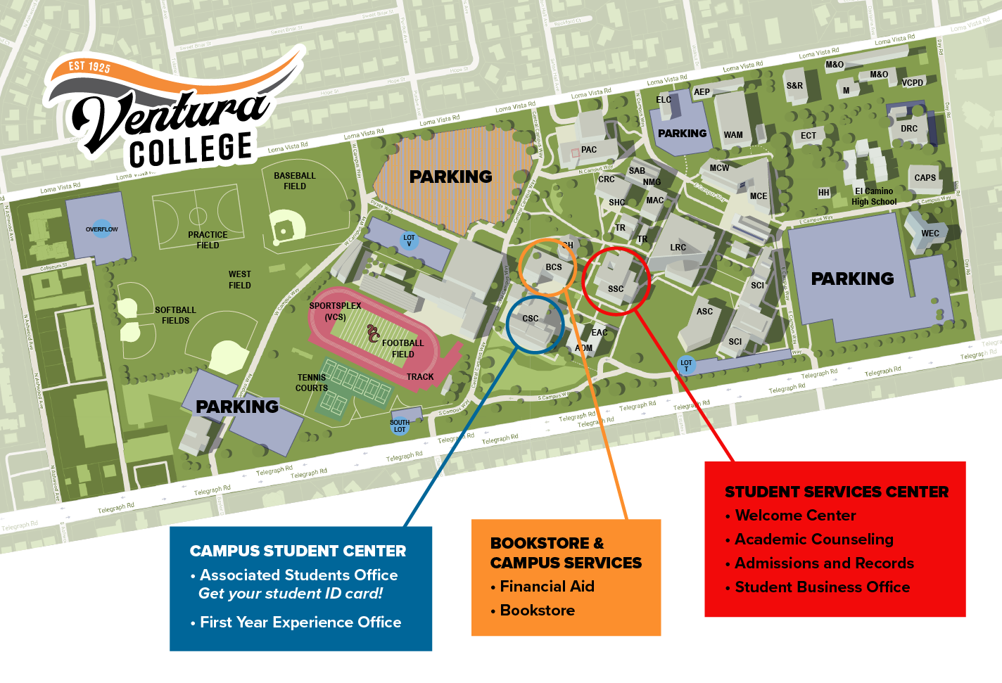 ventura college map