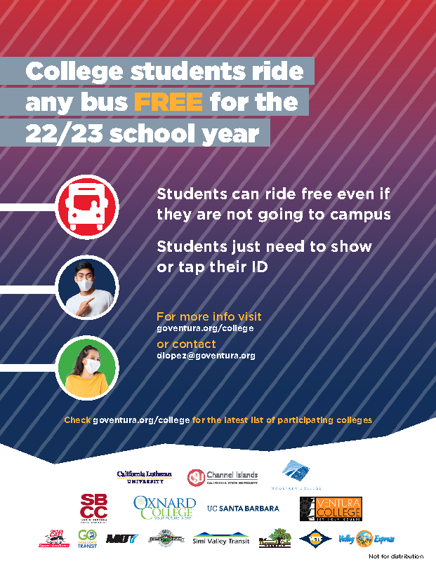 Student Can Ride the Bus for Free!