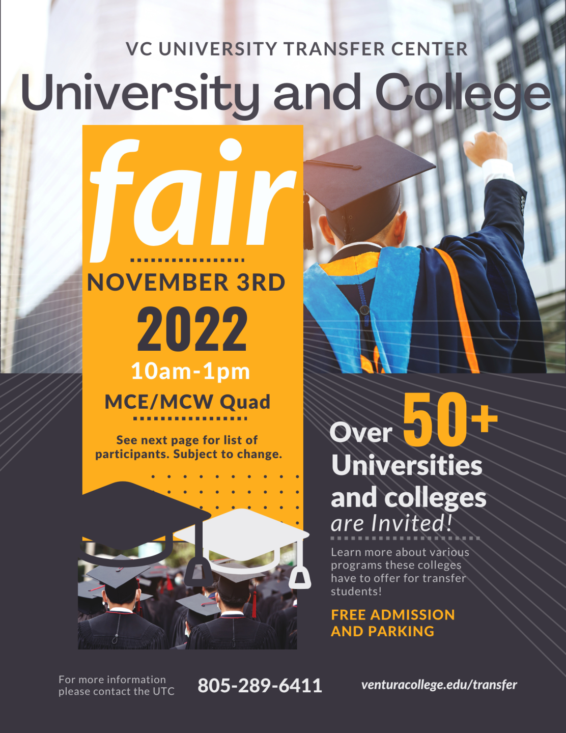 university and college fair info