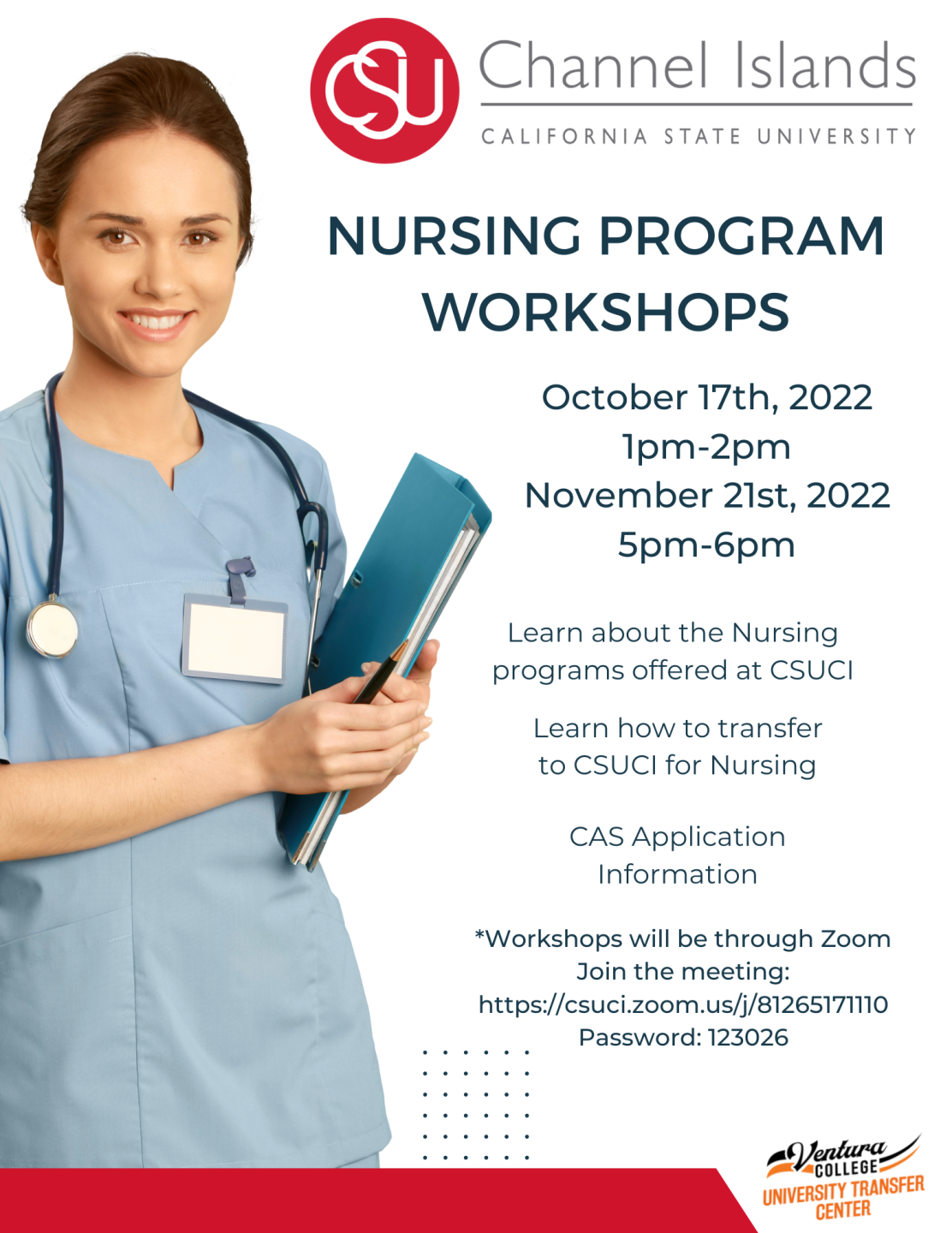 CSUCI nursing Program workshops