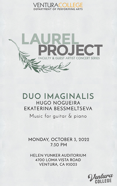 Duo Imaginalis Oct 3 Concert Cover