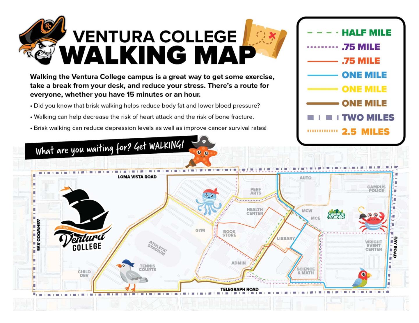 VC Walking Map