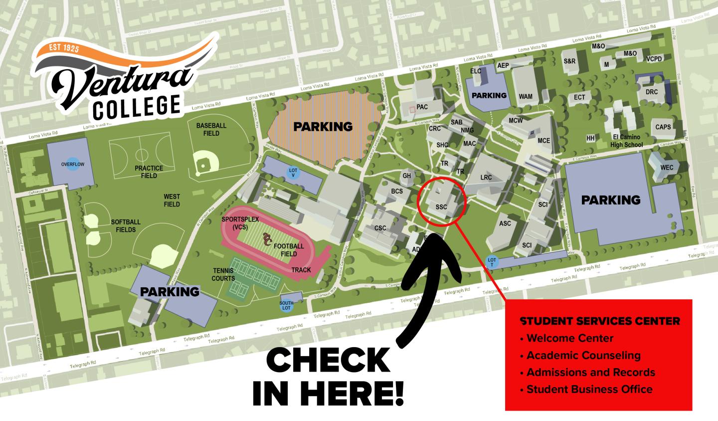 ventura college map