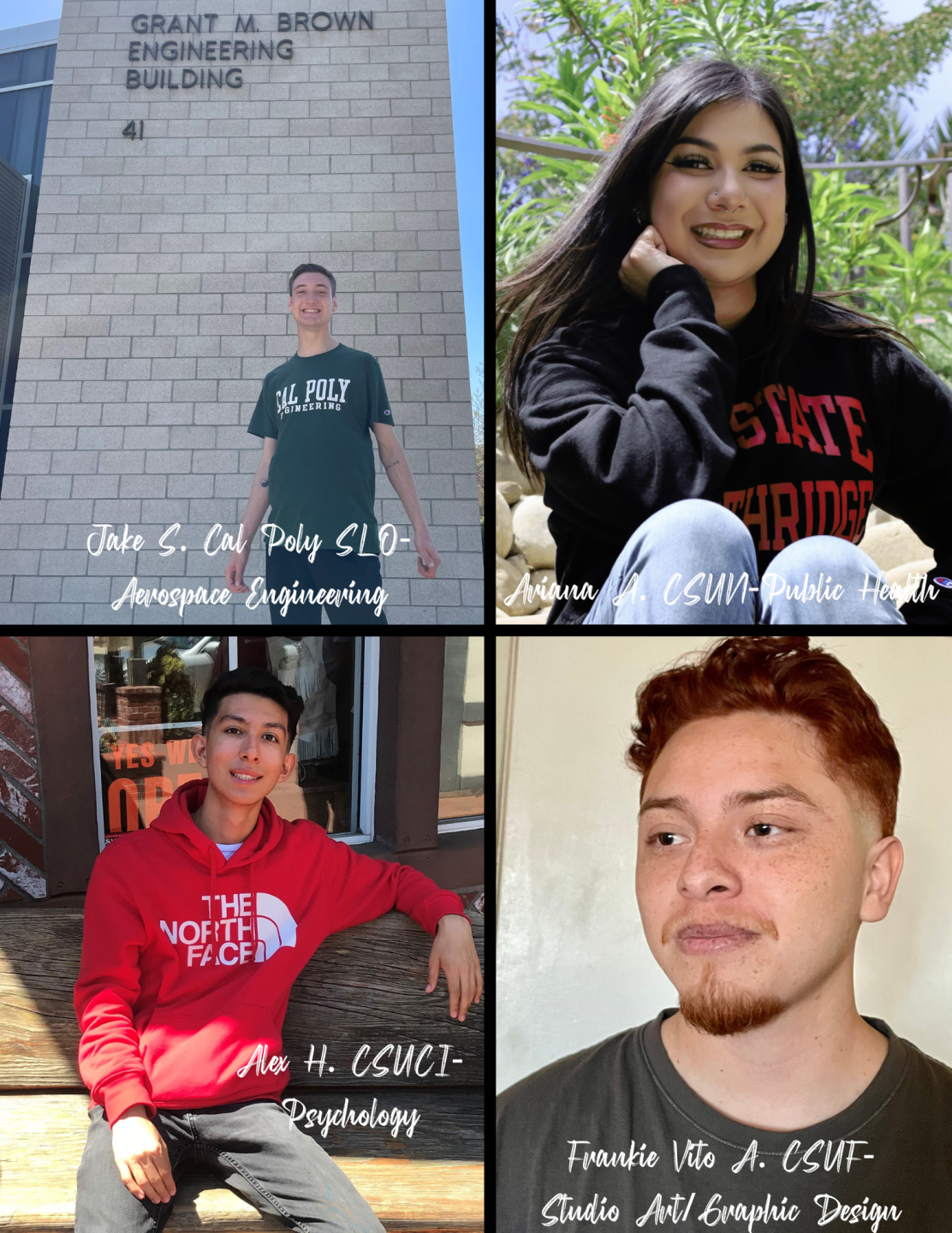 Photos of transfer students